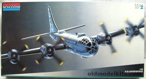 Monogram 1/48 Boeing B-29 Superfortress - With Atomic Bombs, 5706 plastic model kit